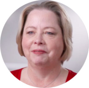 A photo of Dana, a skin cancer survivor